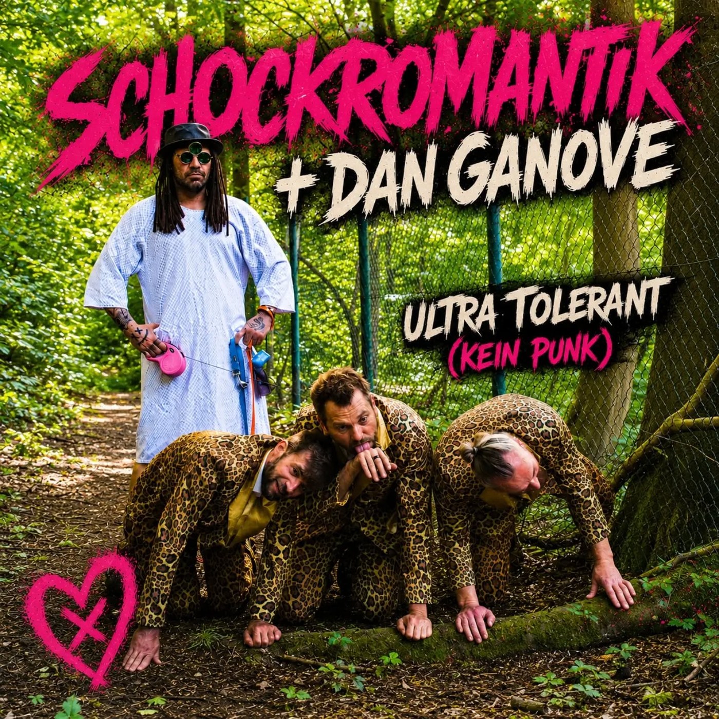 Schockromantik und Dan Ganove Motiv zu Ultra Tolerant Kein Punk
