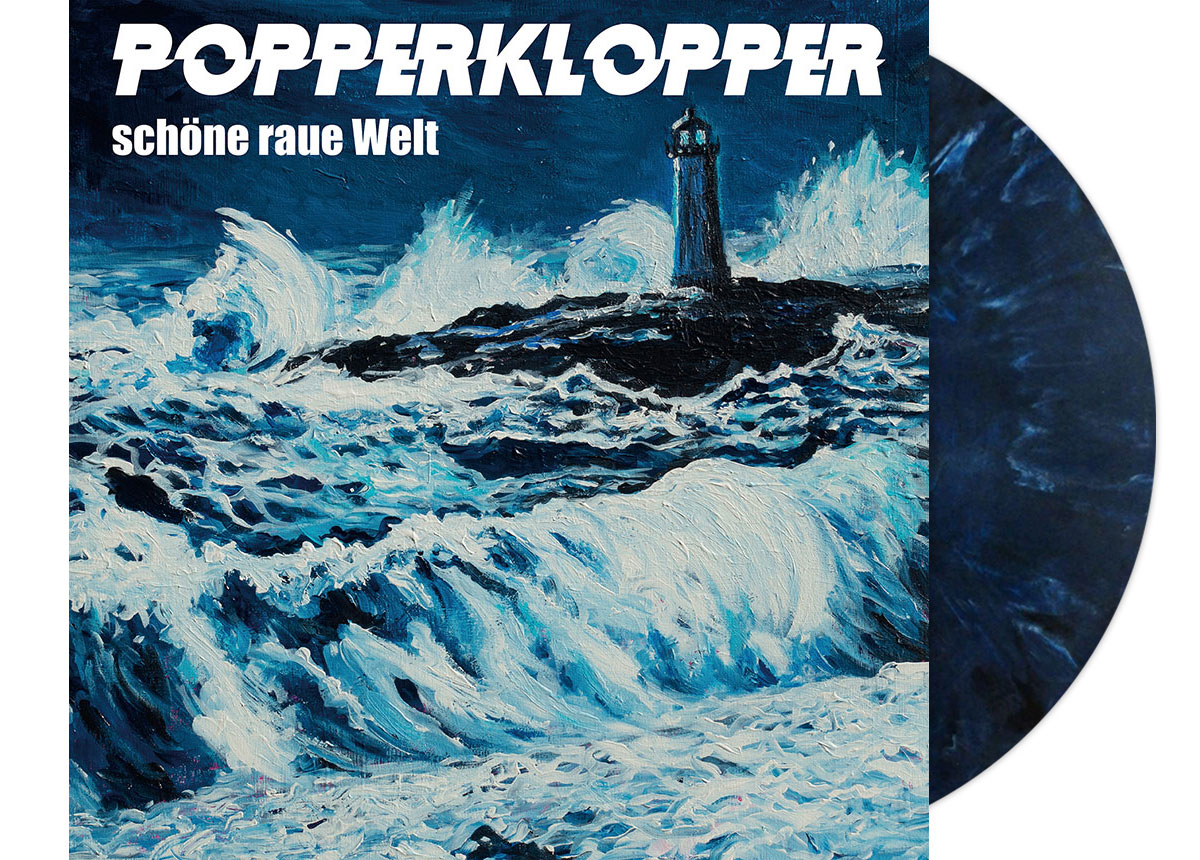 Popperklopper - Schoene raue Welt Albumcover und Vinyl