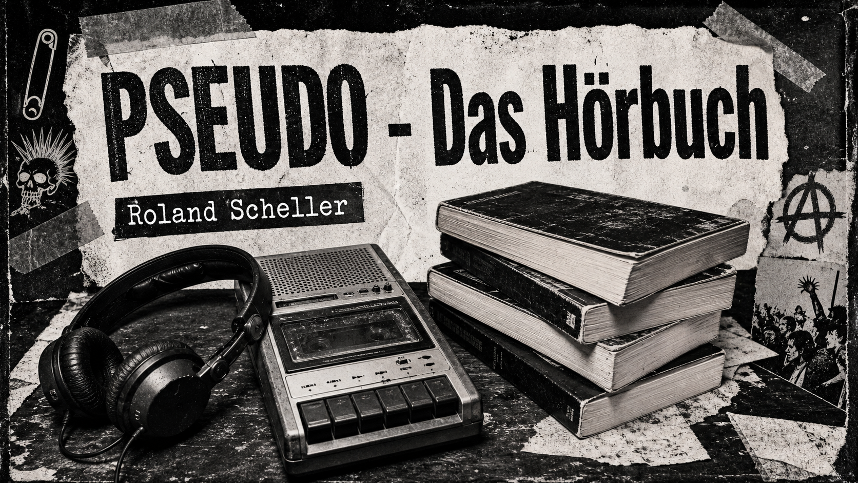 RandaleFUNK-Grafik zu PSEUDO - Das Hörbuch von Roland Scheller