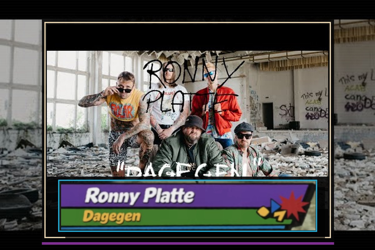 Ronny Platte - Dagegen Reviewbild mit Videothumbnail und eingeblendetem Titelpanel