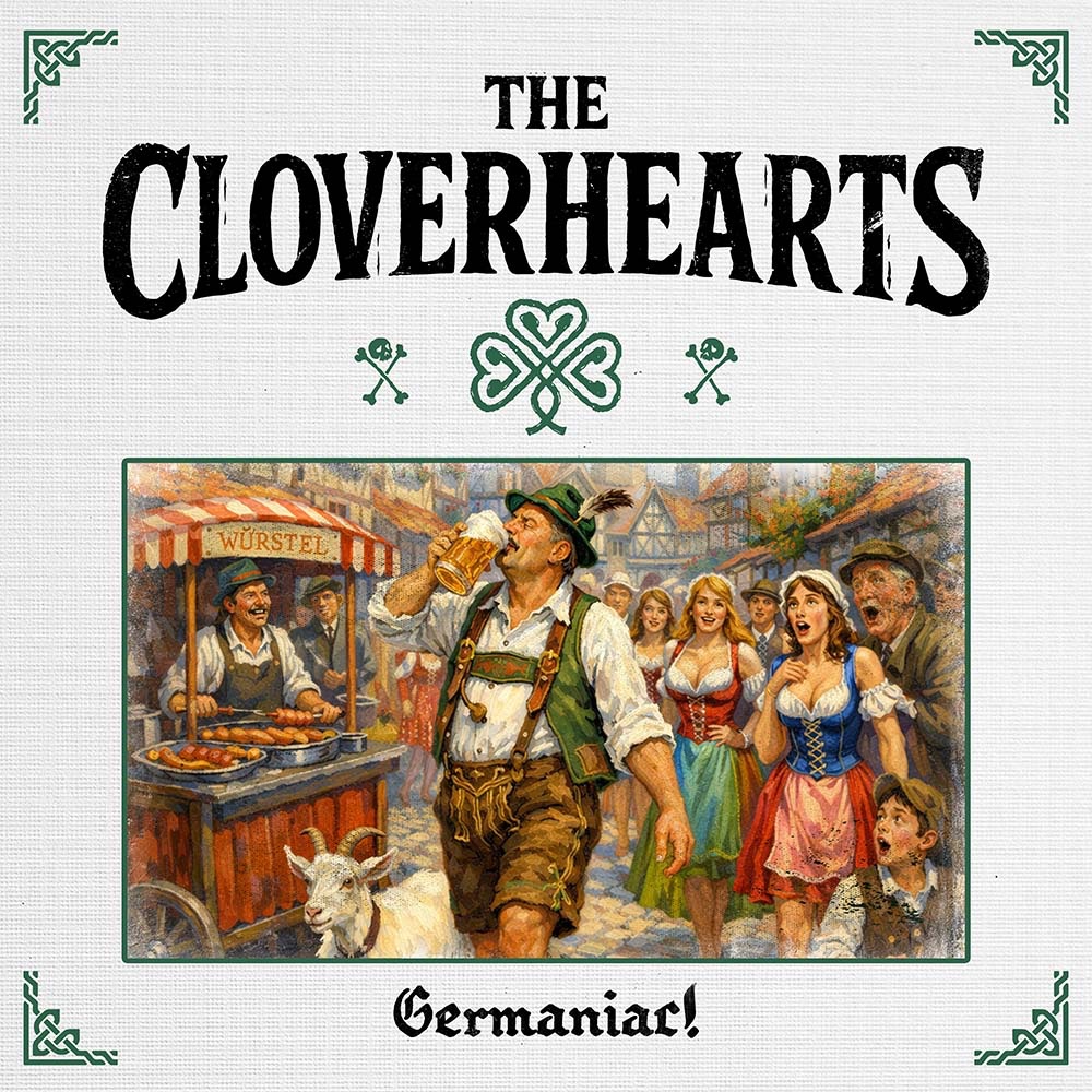 Cover zu The Cloverhearts - Germaniac!
